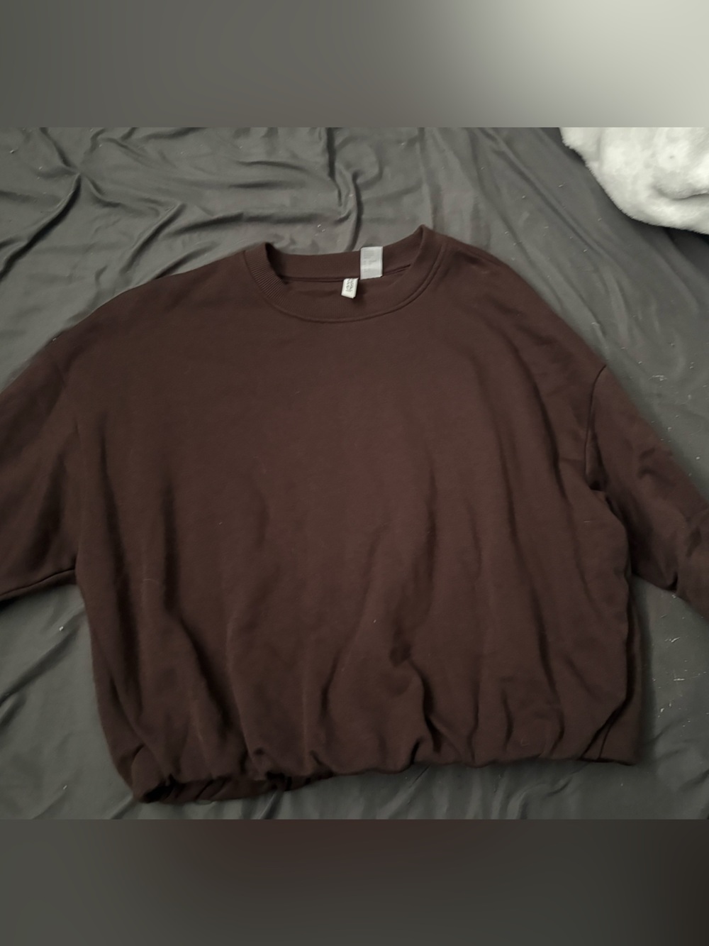 H&M Women’s Dark Brown Crewneck Sweater